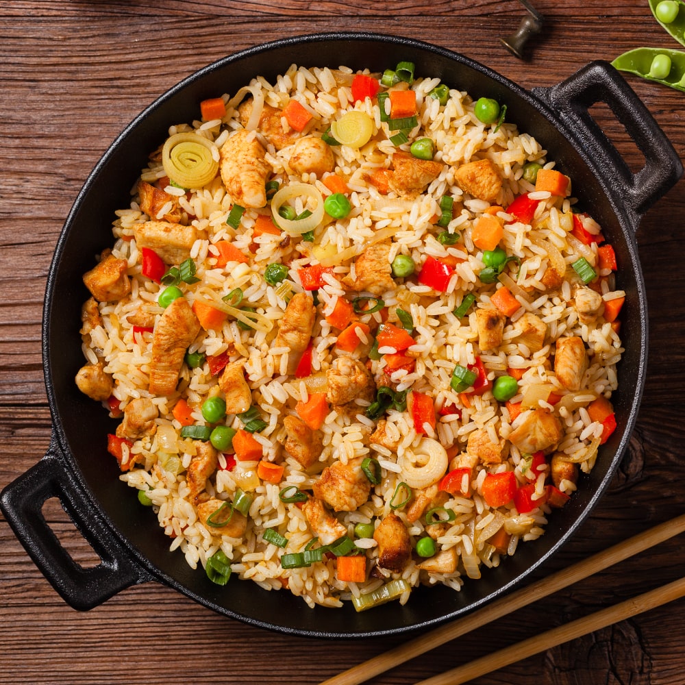 Chicken Schezwan Fried Rice